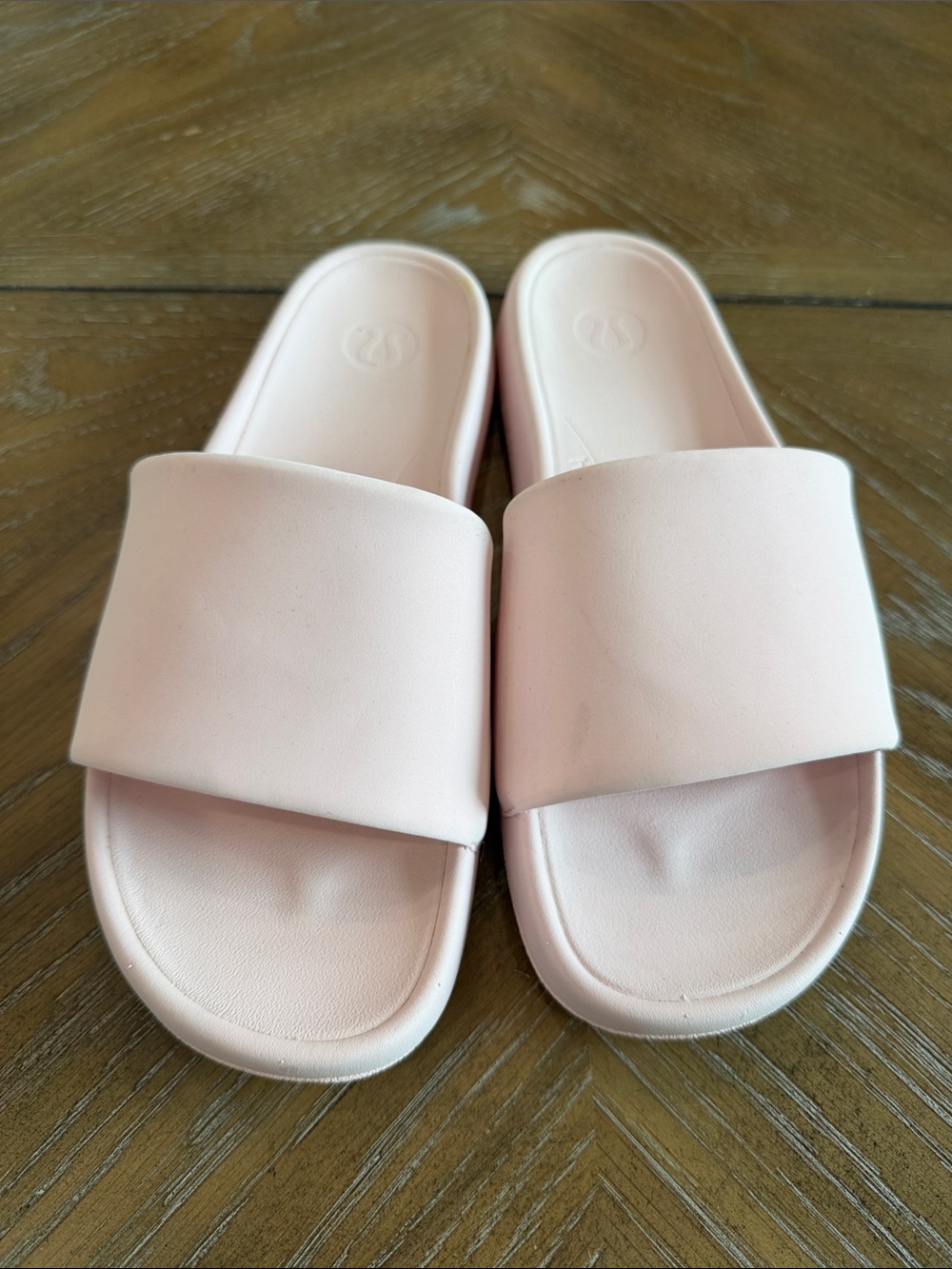 lululemon athletica Pink Slide Sandals